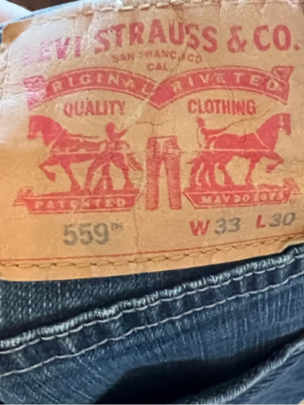 Men's Straight Jeans in Midnight Blue